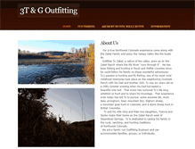 Tablet Screenshot of 3tandgoutfitting.com